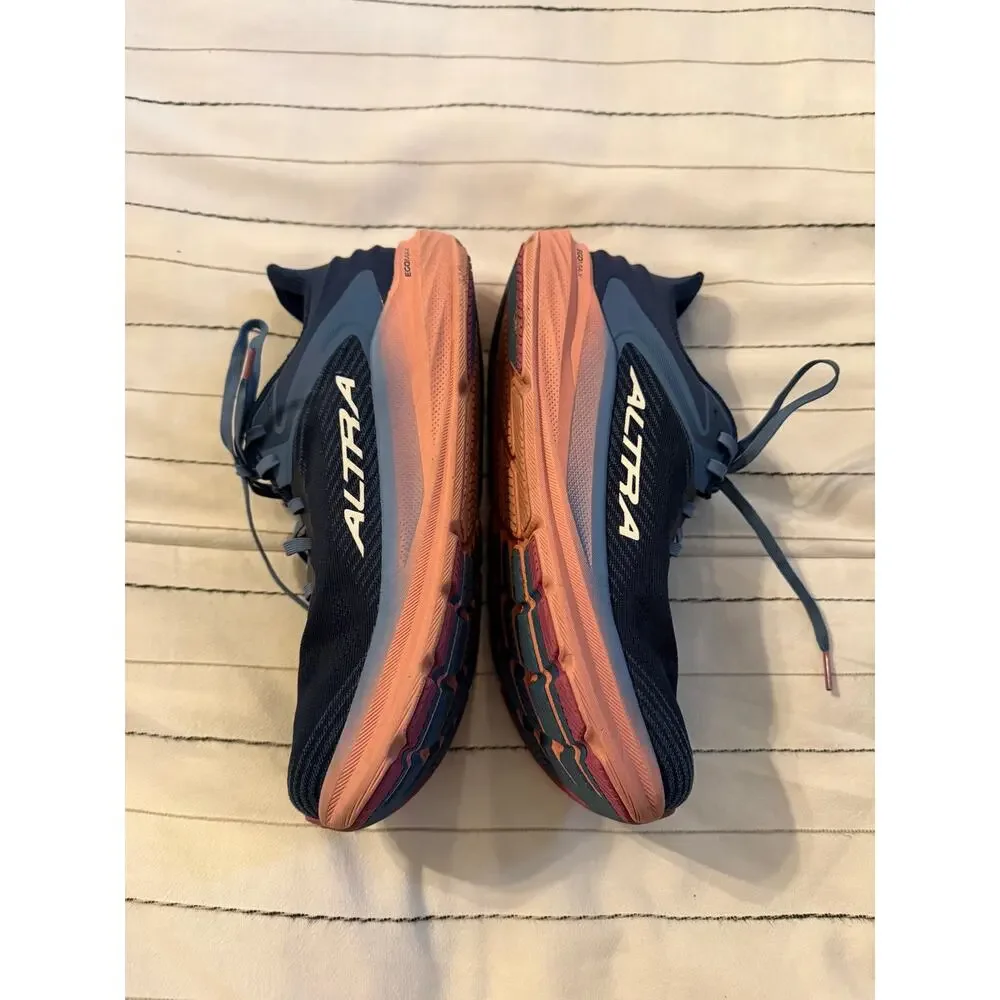Altra Women's Torin 8 Zero-Drop Running Shoes, Navy/Peach